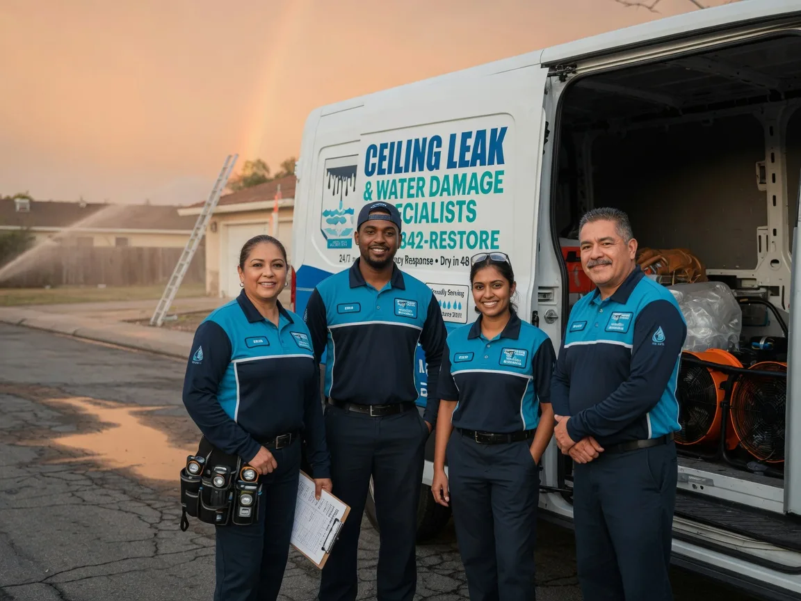 Ceiling Leak Cleanup company in East Flat Rock, NC