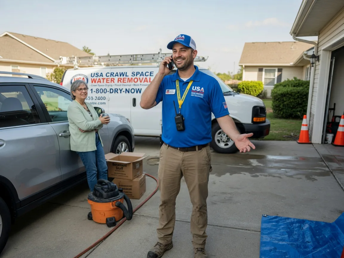 Crawl Space Water Removal East Flat Rock, NC FAQs